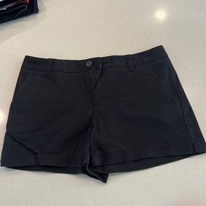 WORN ONCE Black Cotton Shorts - Womens Size 6